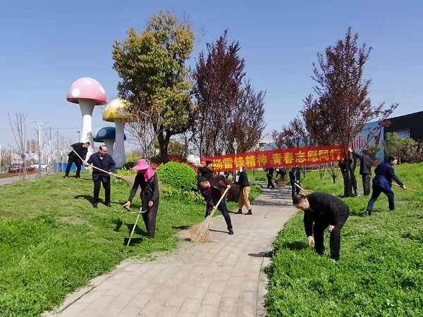 六安項目黨支部組織開展“學(xué)雷鋒”志愿服務(wù)活動