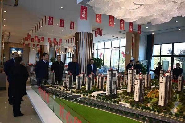 省鹽業(yè)集團外部董事調研徽鹽地產(chǎn)六安項目、霍邱項目