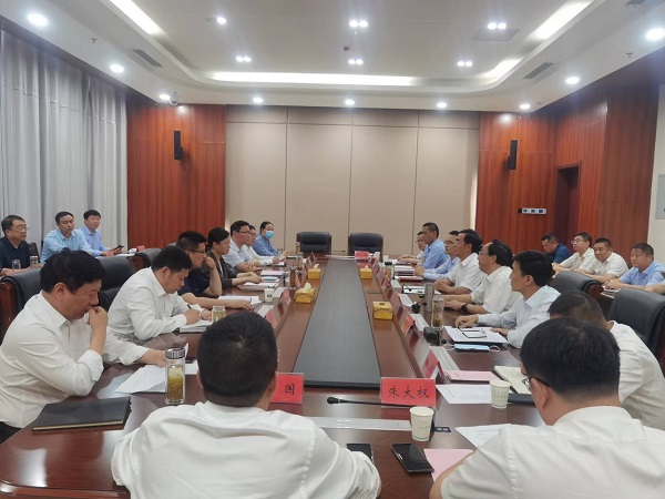 王思軍拜訪泗縣縣政府主要領導