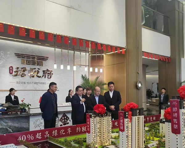 王晟率相關(guān)部門(mén)赴徽鹽地產(chǎn)集團(tuán)靈璧項(xiàng)目公司開(kāi)展條線(xiàn)化服務(wù)